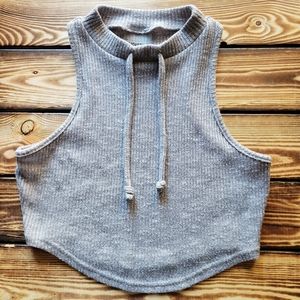 Gymshark | Grey Slounge Crop Top